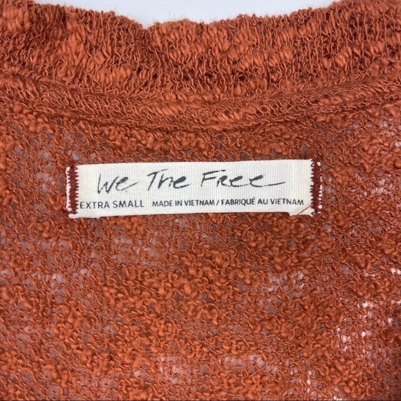 NWT WE THE FREE “Ocean Air Hacci Top” sz XS - Picture 4 of 9
